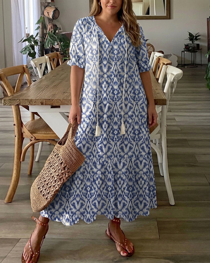 Rosalind | Relaxed Floral Midi Dress