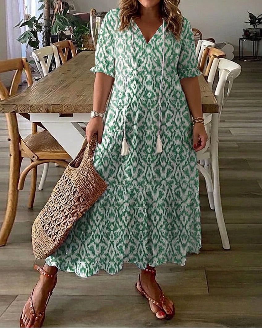 Rosalind | Relaxed Floral Midi Dress