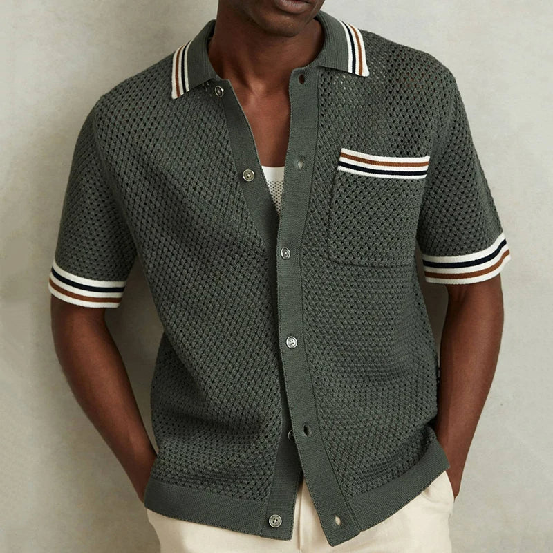 Kody - Smart Casual Knit Polo Shirt