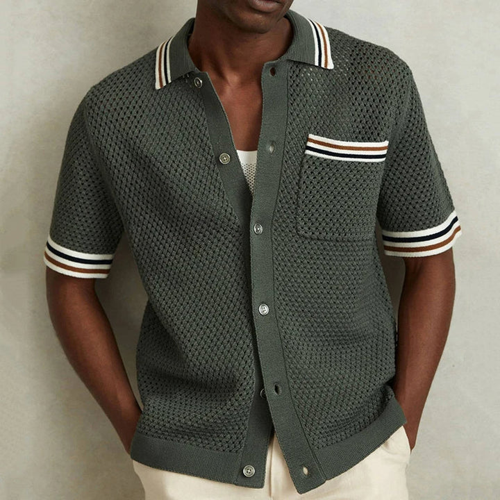 Kody - Smart Casual Knit Polo Shirt