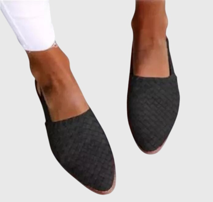 Gemma | Woven Slip-On Walking Sandals