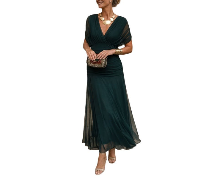 Lydia | Off-Shoulder Flowing Maxi Dress