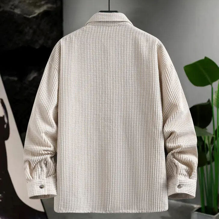 Collin - Classic Corduroy Button-Up Shirt