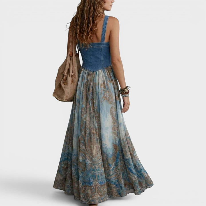Seraphina | Paisley Print Maxi Dress