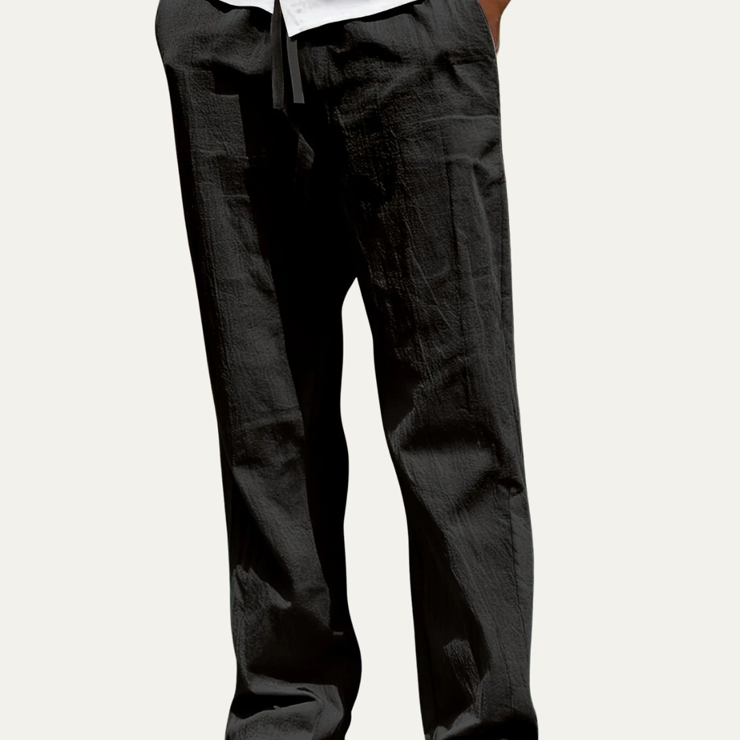 The Wakefield Men’s Breathable Linen Tapered Pants