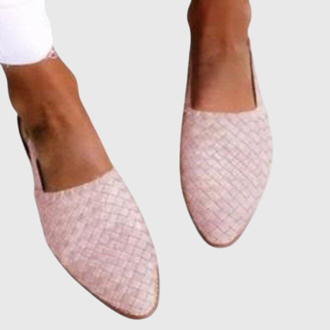 Gemma | Woven Slip-On Walking Sandals
