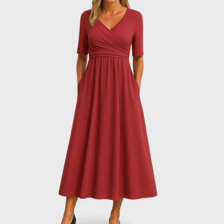 Phoebe | Chic Midi Dress for Any Occasion