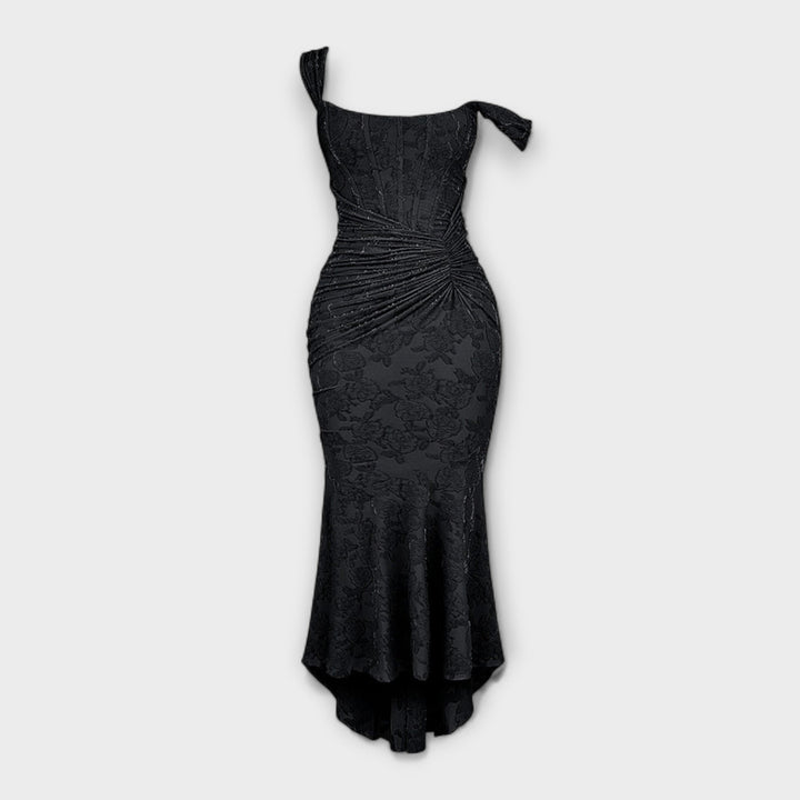 Renske - Chic Corset Long Dress for Events