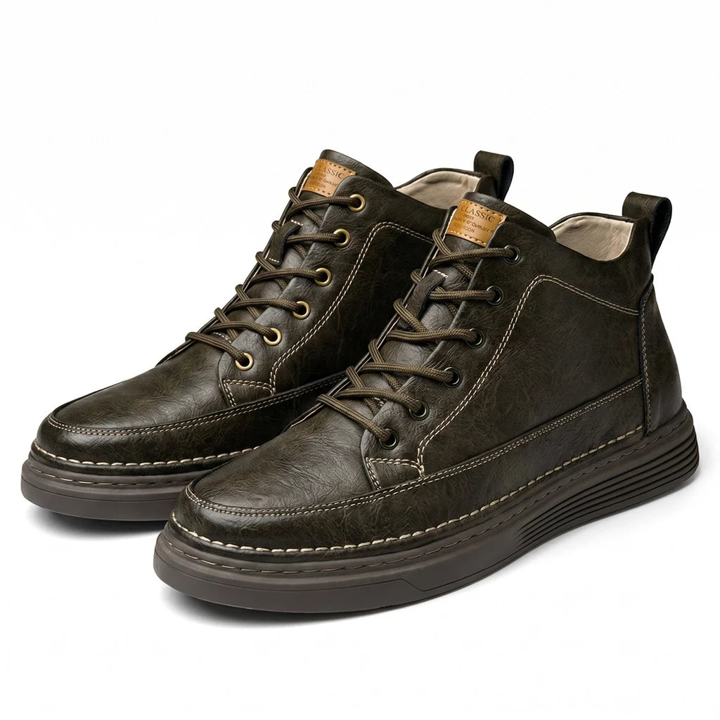 John Beckett Leather Sneakers