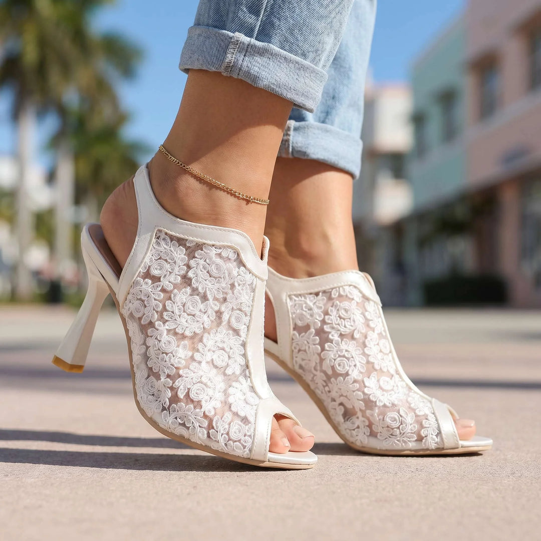 Gloriana Floral Heels