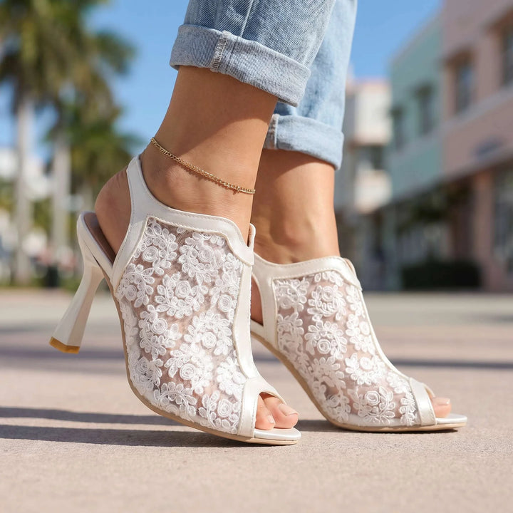 Gloriana Floral Heels