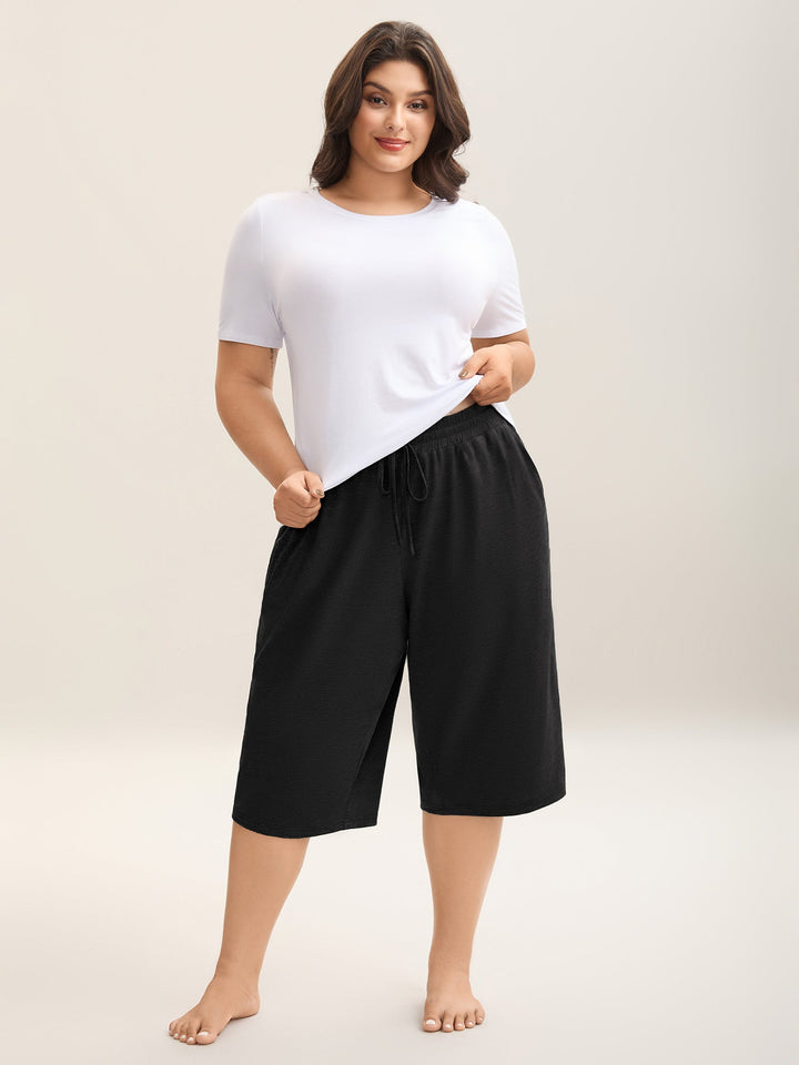 Patty | Drawstring Cropped Lounge Pants