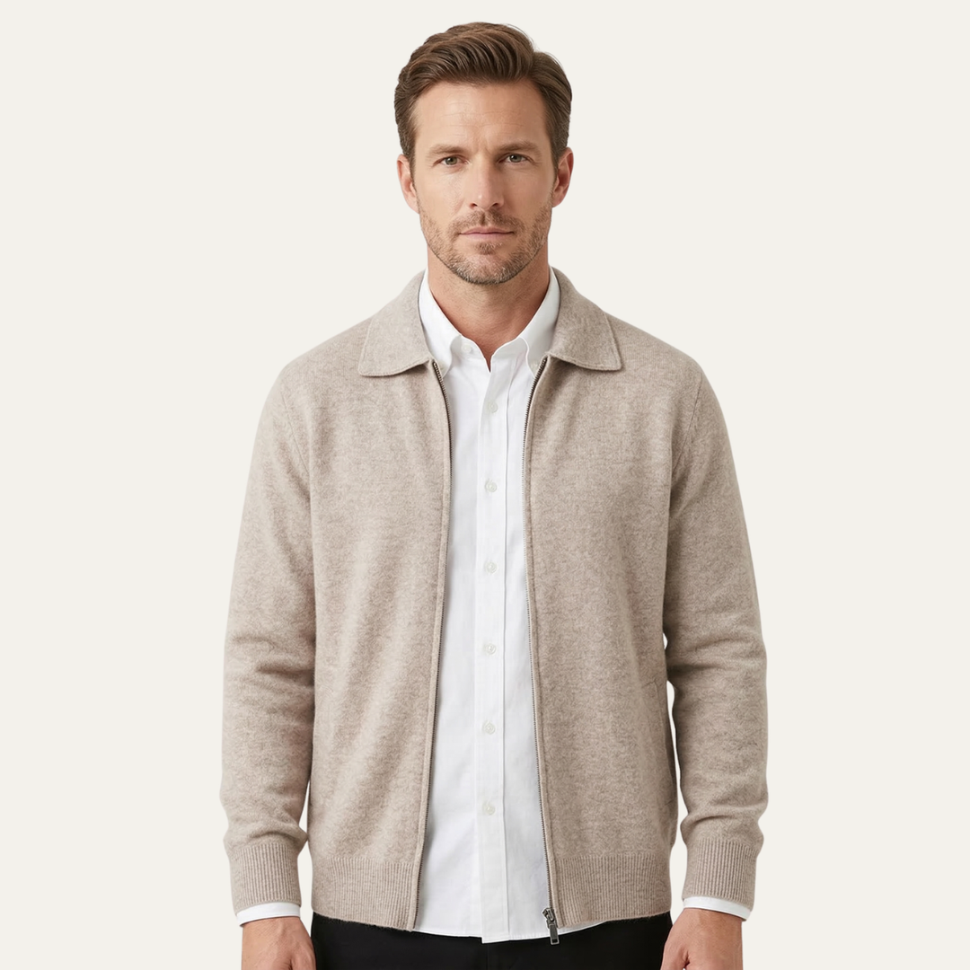 The Timberland Cashmere Sweater – Men's Soft Luxury Wool Knit Cardigan