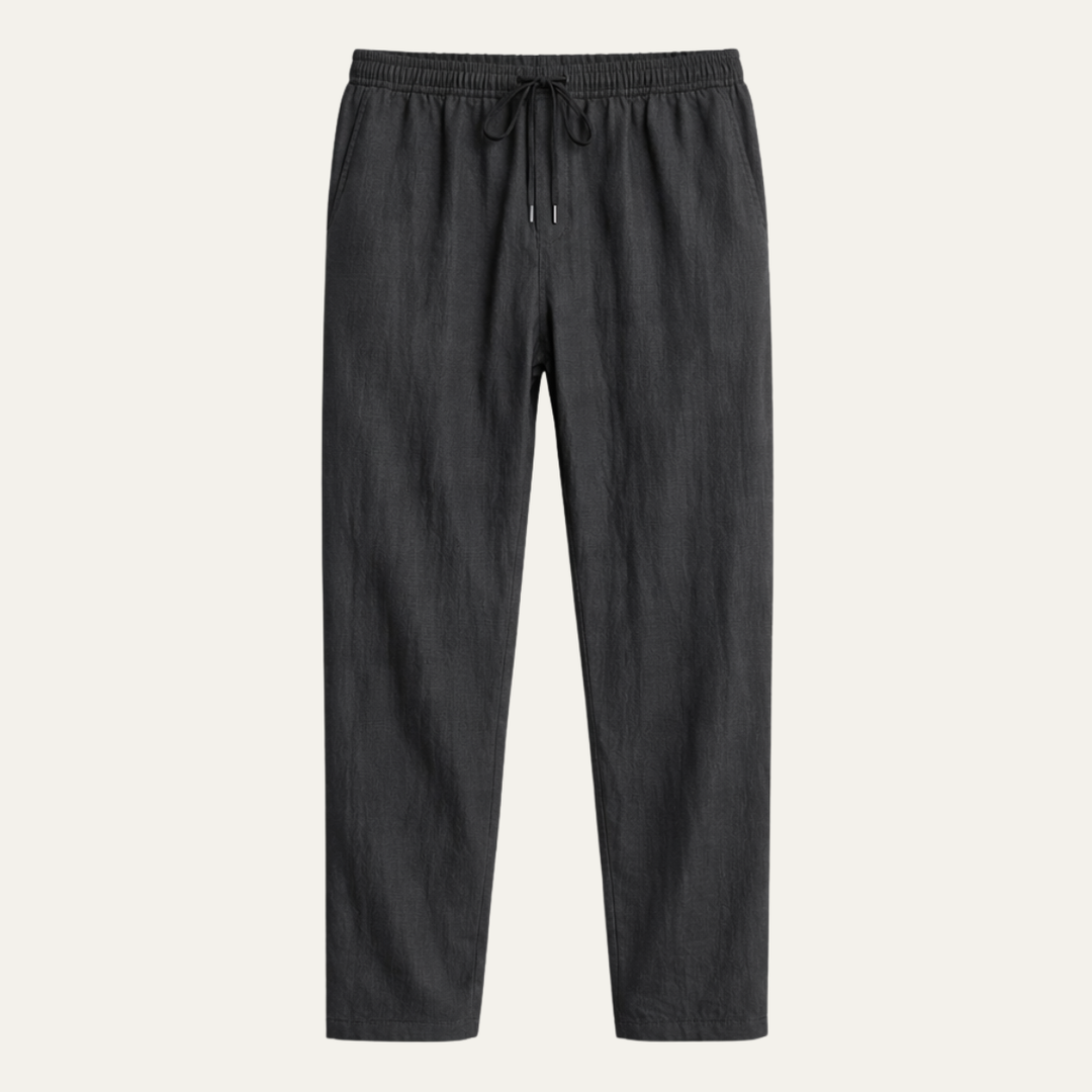 The Millbrook Men’s Lightweight Linen Straight Leg Pants