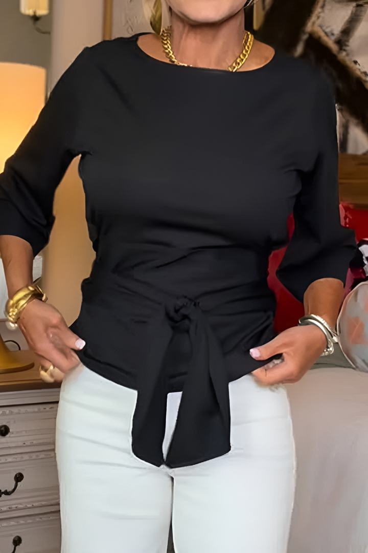 Dara | Tie-Waist Blouse