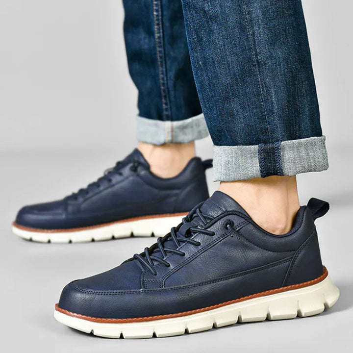 Bruce - Lace-Up Platform Walking Shoes