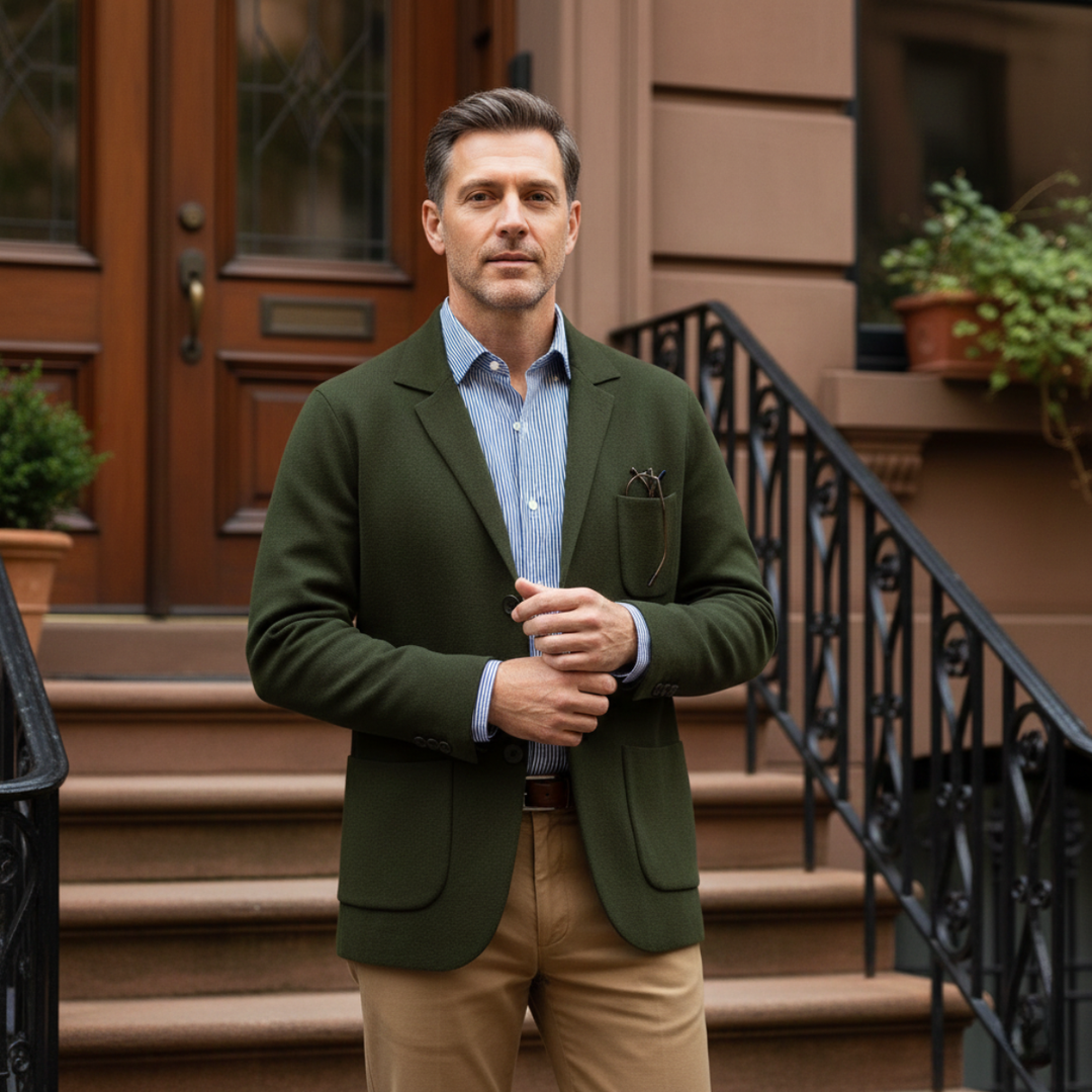 The Oxford Linen Summer Blazer - Wedding Guest Men - Formal Occasions