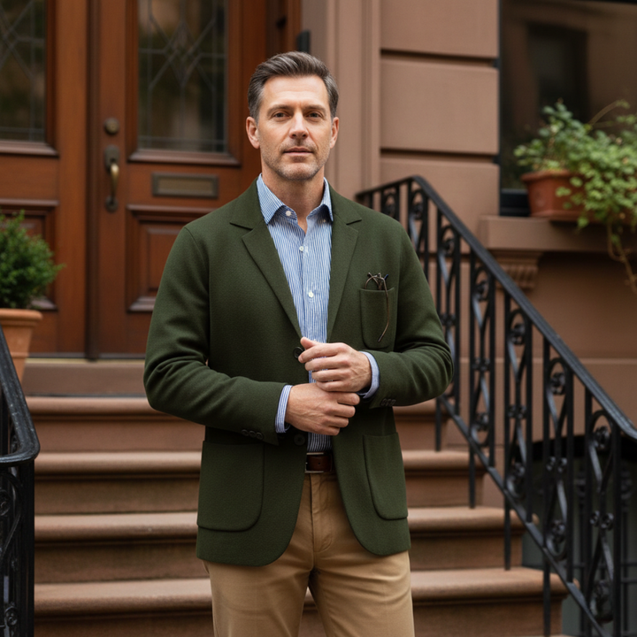 The Oxford Linen Summer Blazer - Wedding Guest Men - Formal Occasions