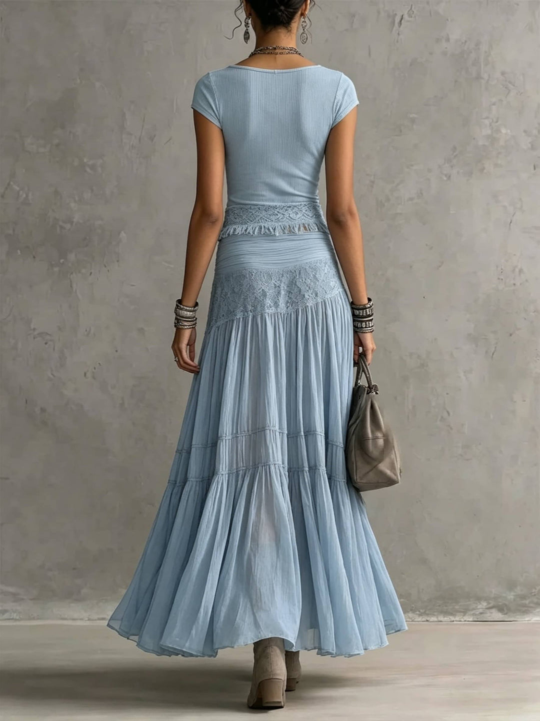 Sara | Effortless Boho Skirt Set