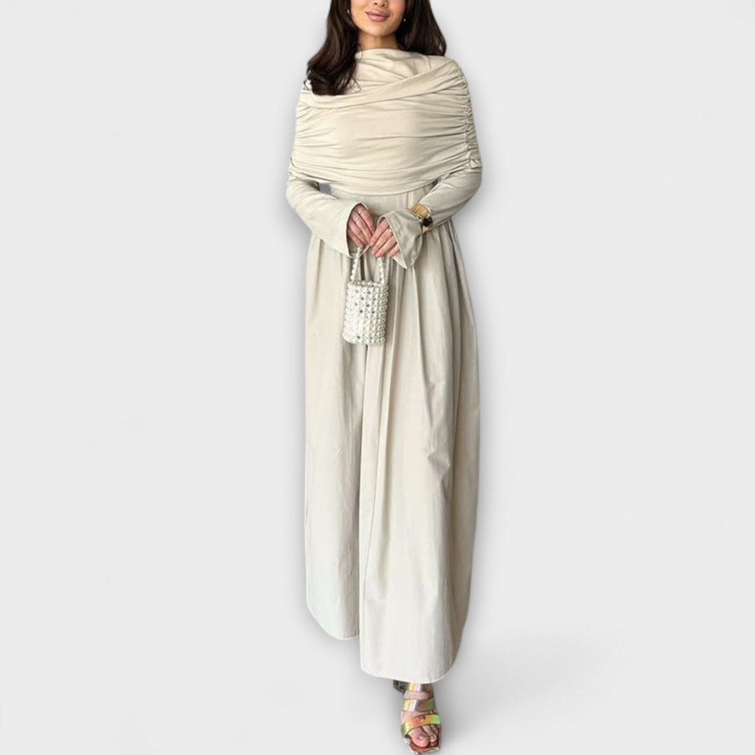 Jessica - Chic Pleated Dress for Everyday Wear