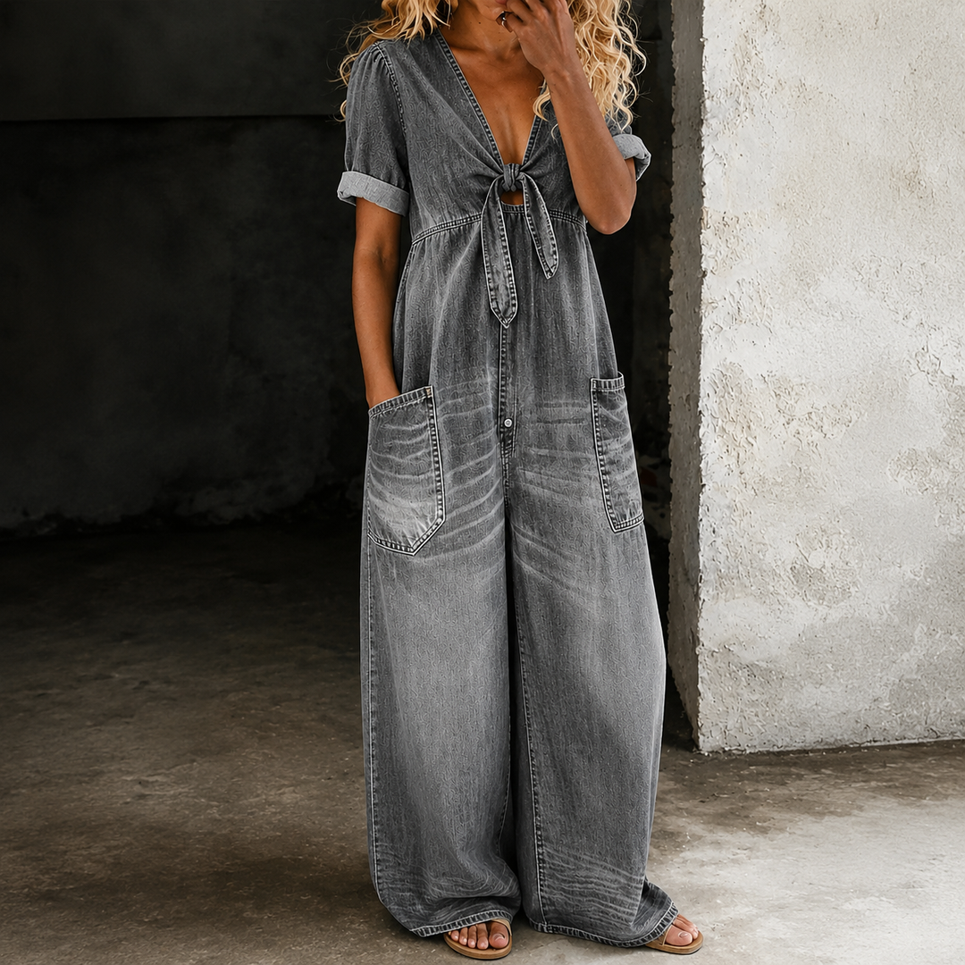 Maya | Relaxed Wide-Leg Jumpsuit