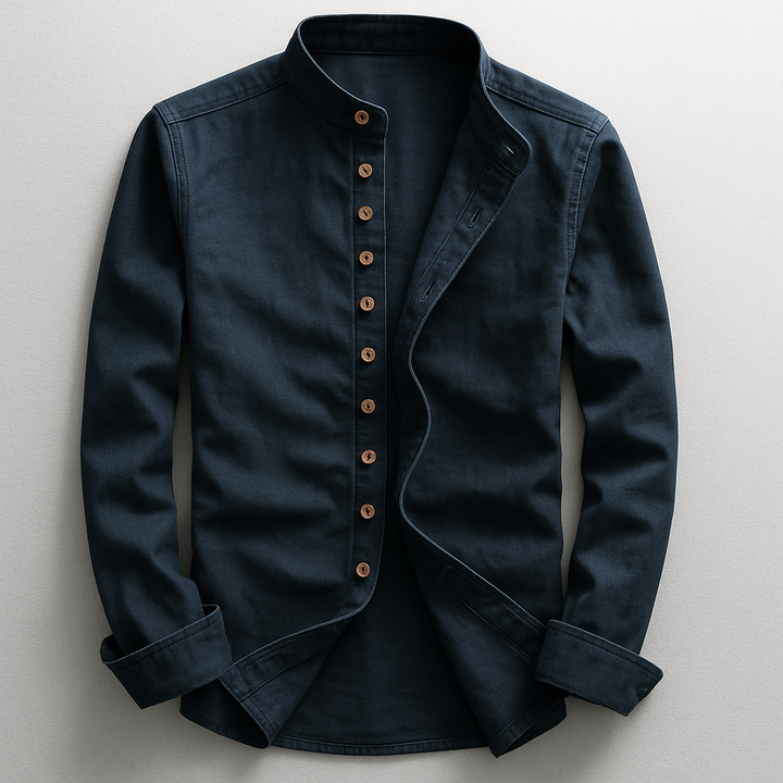 Abram - Modern Casual Button-Up Shirt