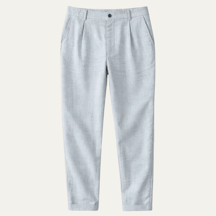 The Stonehaven Men's Ankle Length Casual Beach Pants with Pockets