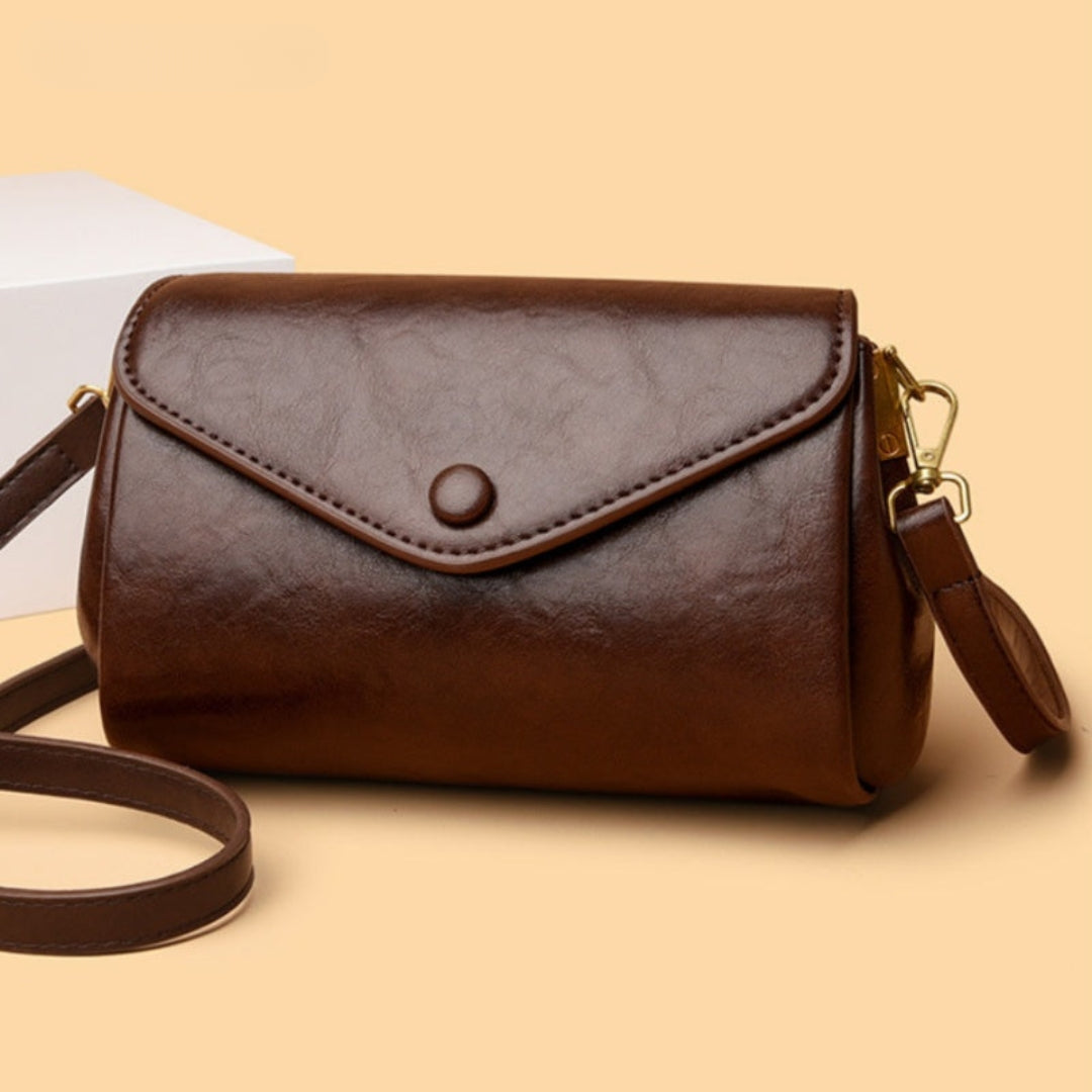 Adrienne | Classic Flap Crossbody Bag