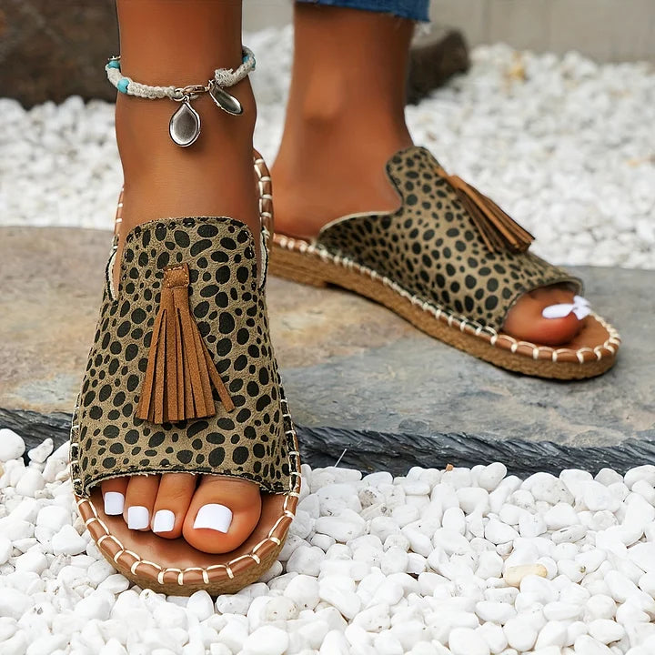 Flory | Boho Slide Walking Sandals