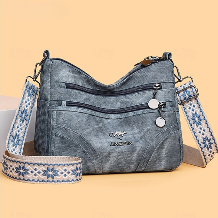 Adeline | Multi-Pocket Crossbody Shoulder Bag