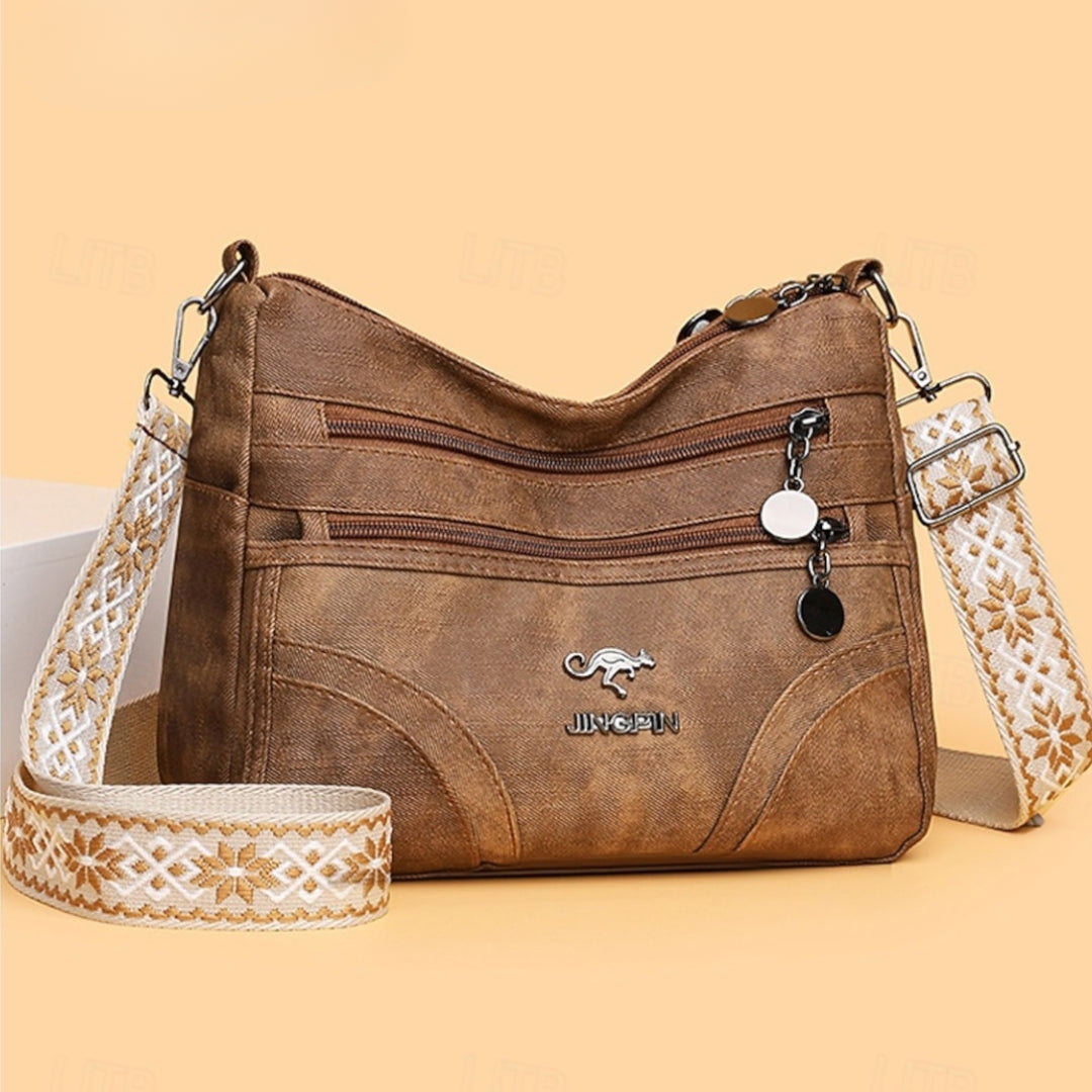Adeline | Multi-Pocket Crossbody Shoulder Bag
