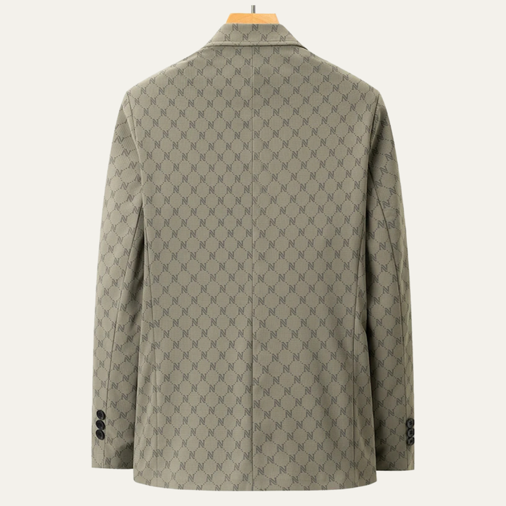The Sussex Men’s Lightweight Patterned Business Casual Work Jacket