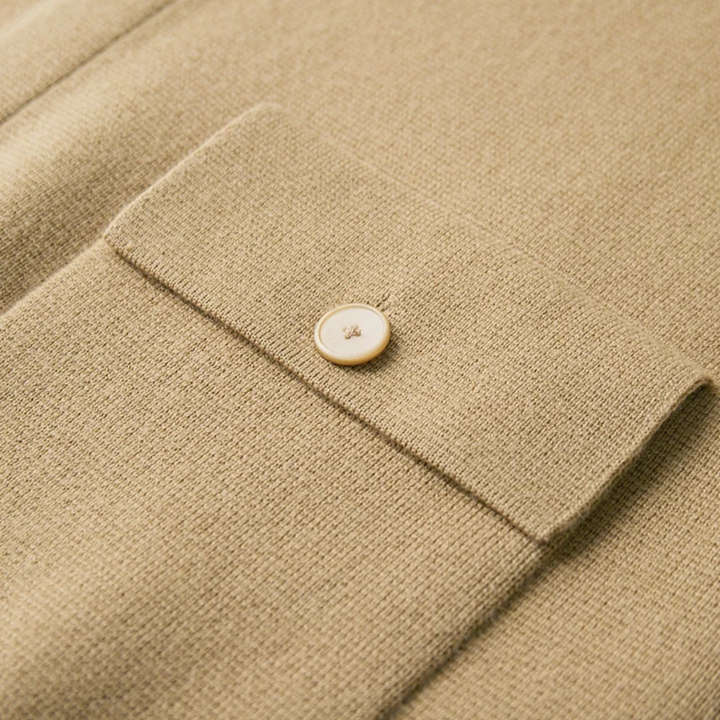 The Whitestone Cardigan – Men's 100% Merino Wool Knit Cardigan