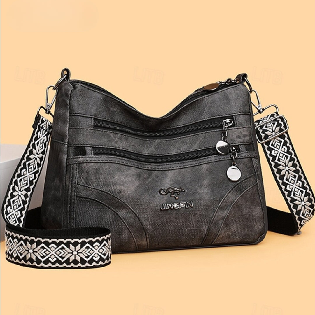 Adeline | Multi-Pocket Crossbody Shoulder Bag
