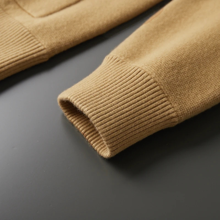The Whitestone Cardigan – Men's 100% Merino Wool Knit Cardigan