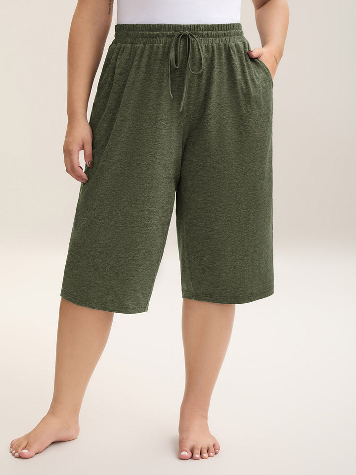 Patty | Drawstring Cropped Lounge Pants