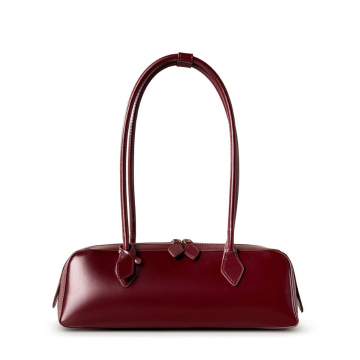 Chiara | Elongated Double-Zip Shoulder Bag