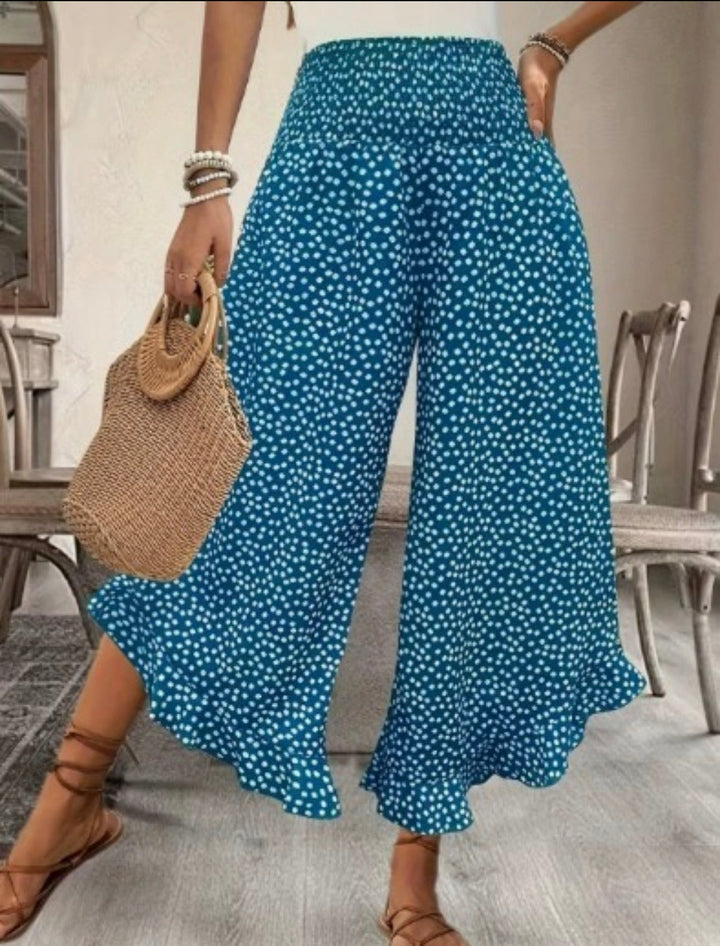 Kay | Flowy High-Waist Wide-Leg Pants