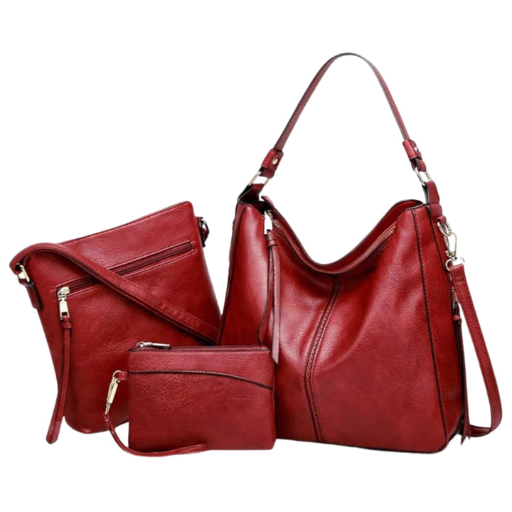 Emilia | Coordinated Three-Piece Hobo Bag Set