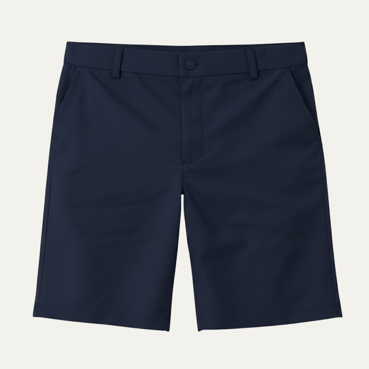 The Stonecrest Men’s Casual Golf Shorts with Zipper Side Pockets