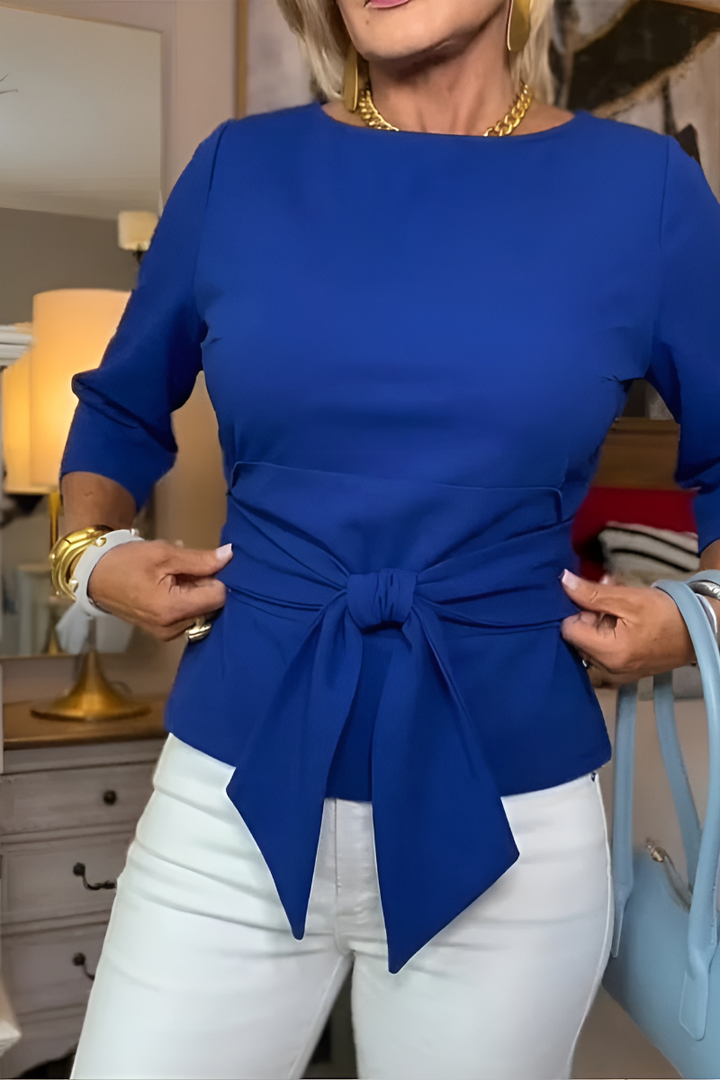 Dara | Tie-Waist Blouse