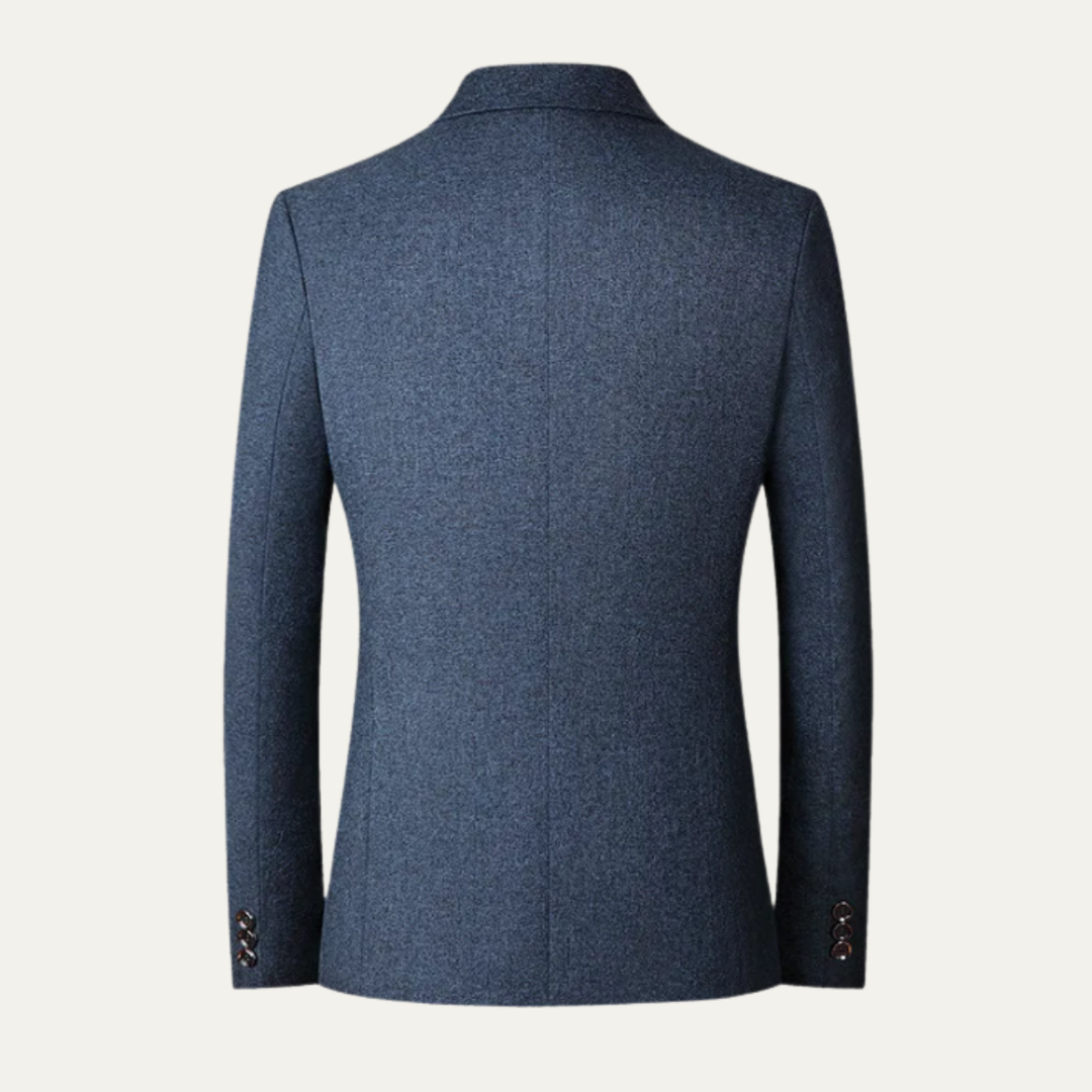 The Glendale Men’s  Slim Fit Turn Down Collar Suit Business Blazer