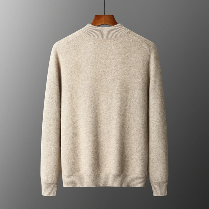 The Thornhill Cashmere Sweater – Men's 100% Soft Luxury Wool Zip Cardigan