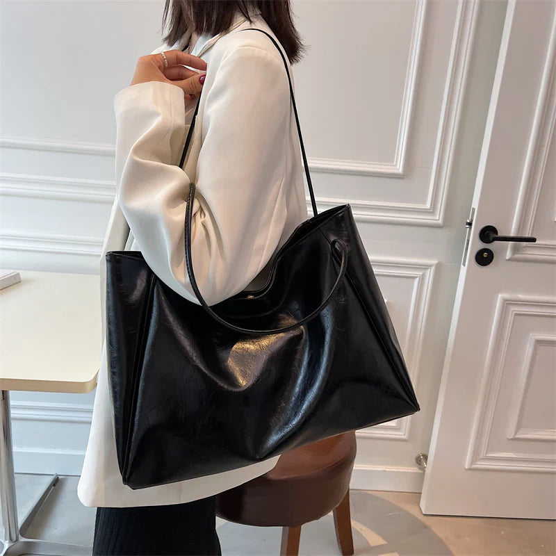 Dahlia | Relaxed Oversized Shoulder Tote