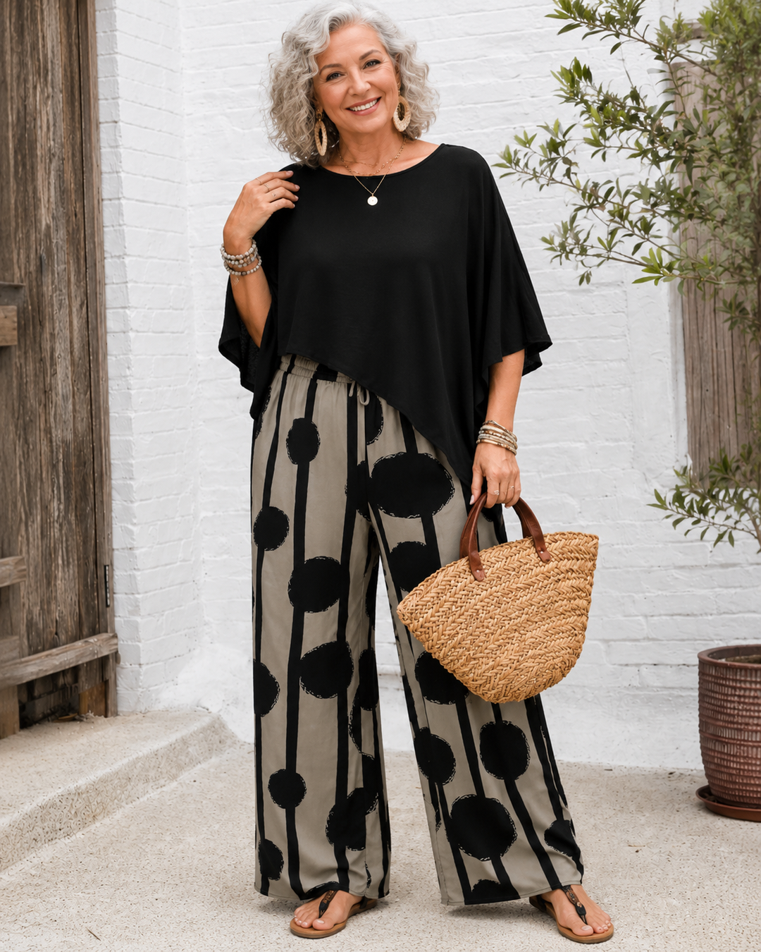 Stella | Relaxed Two-Piece Wide-Leg Set