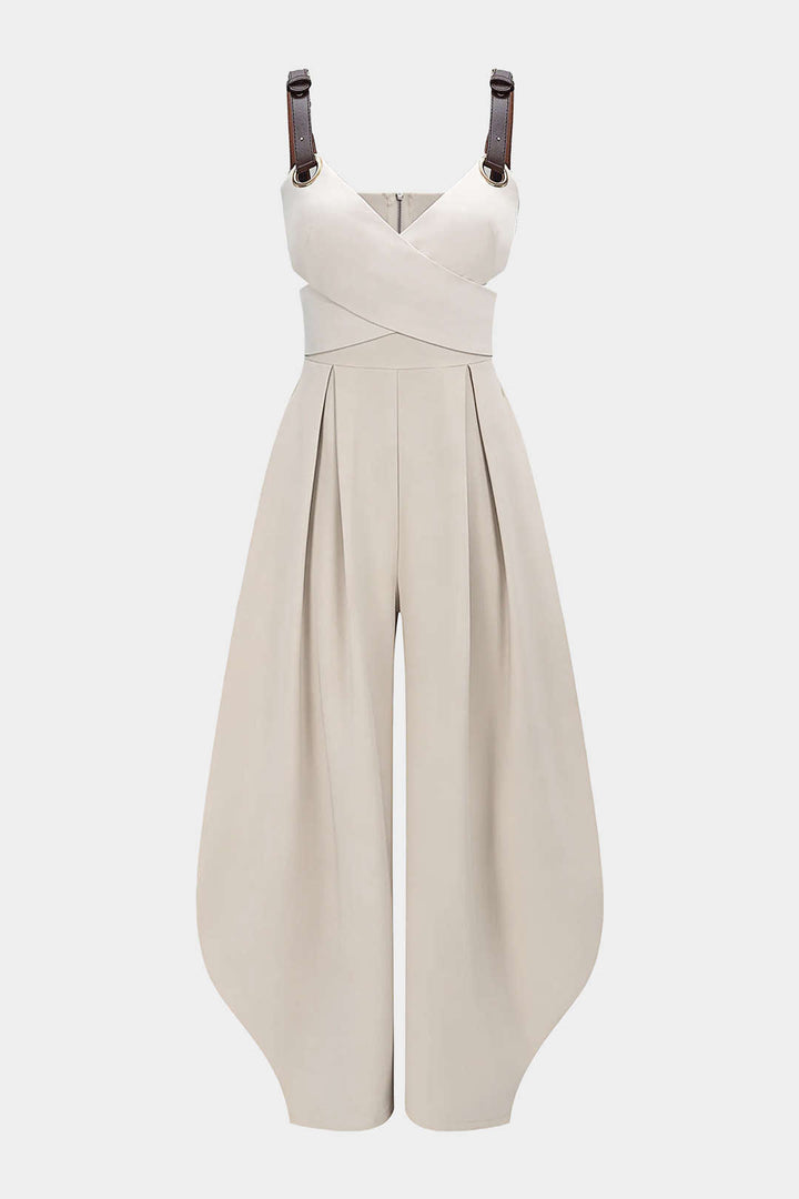 Lian | V-Neck Sleeveless Jumpsuit