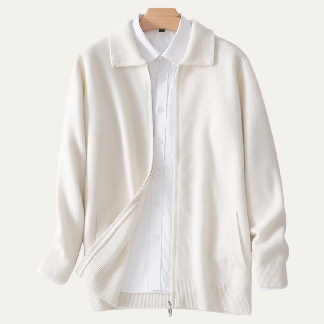 The Timberland Cashmere Sweater – Men's Soft Luxury Wool Knit Cardigan