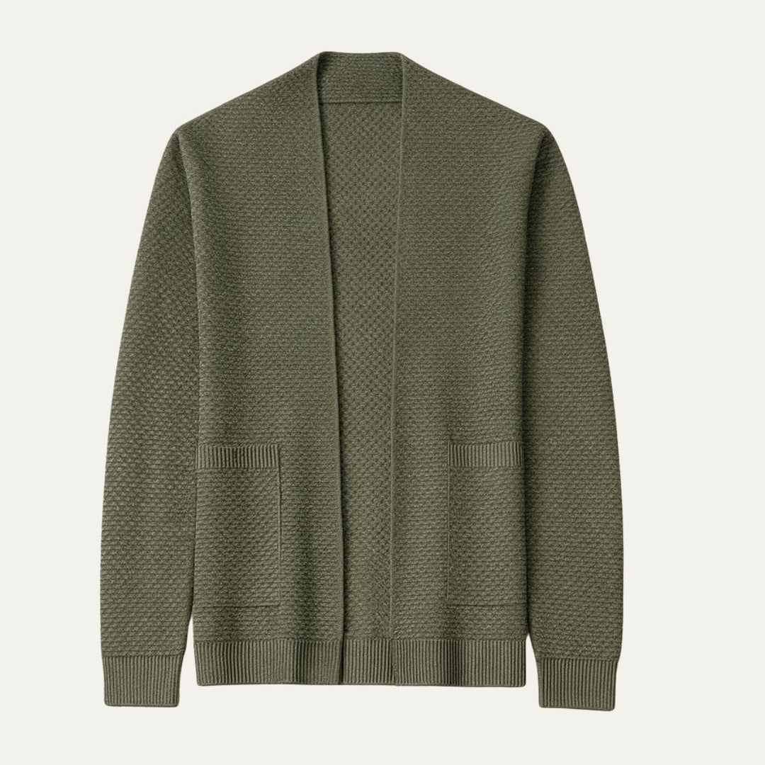 The Oslo Knit Cardigan – Men’s Open Front Casual Cardigan