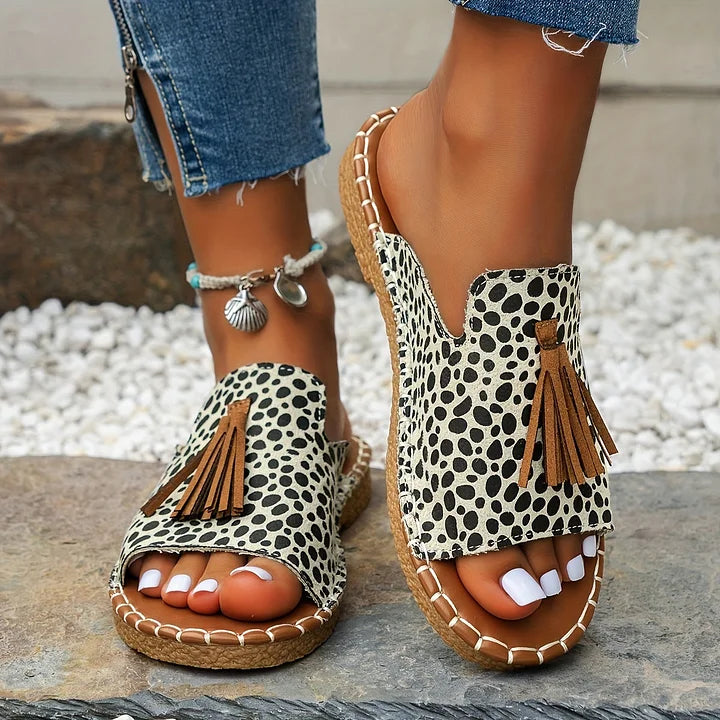 Flory | Boho Slide Walking Sandals