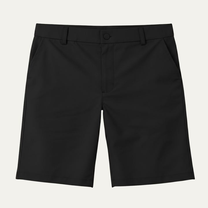 The Stonecrest Men’s Casual Golf Shorts with Zipper Side Pockets
